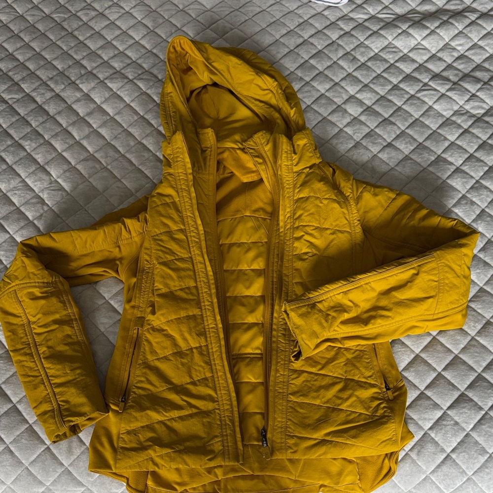 Lululemon Athletica Golden Hooded Jacket